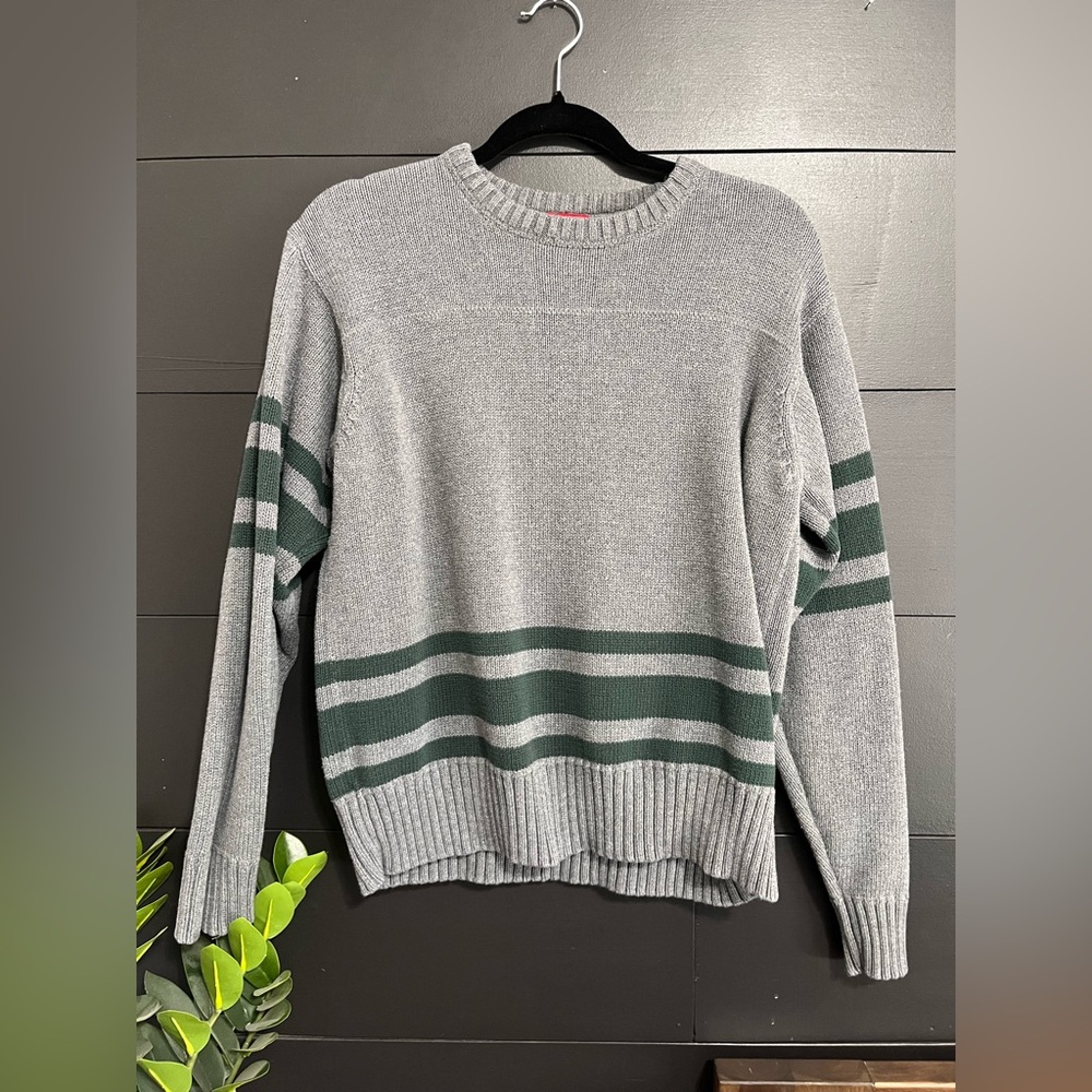 LEVI’S Crewneck Preppy Pullover Sweater Unisex Men’s Sz M EUC - Picture 2 of 7
